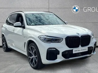 Used BMW X5 M Sport 265 HP (194 kW) 2020 White SUV