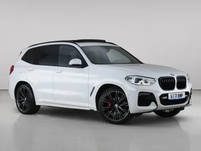 Used BMW X3 M Sport 292 HP (214 kW) 2021 White SUV