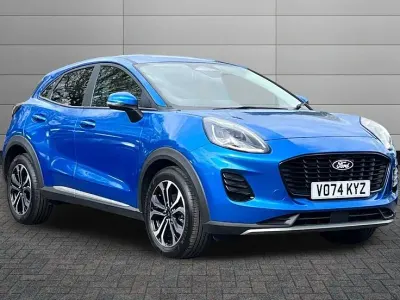 Used Ford Puma Titanium 155 HP (114 kW) 2024 Desert island blue SUV