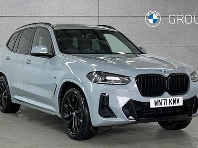 Grey Used 2021 BMW X3 M Sport SUV | £34,990 (Expensive)