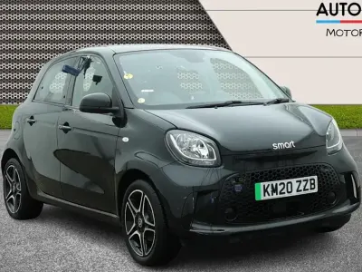 Used Smart ForFour Electric Drive Premium 60 kW (82 HP) 2020 Black Hatchback