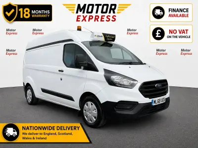 Used Ford Transit Custom 130 HP (95 kW) 2018 White Van