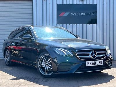 Black Used 2018 Mercedes E220 AMG line Estate | £12,990 (Fair price)