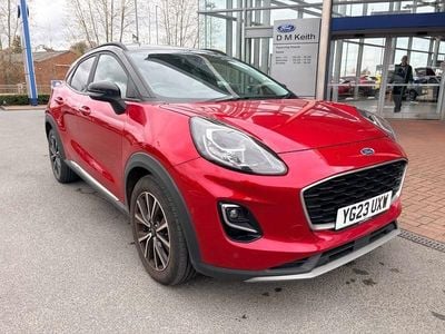 Used Ford Puma Titanium 2023 Fantastic red SUV