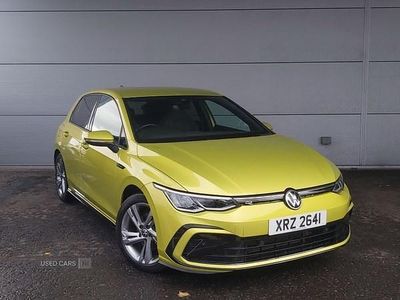 Used VW Golf VII R-line 150 HP (110 kW) 2020 Yellow Hatchback