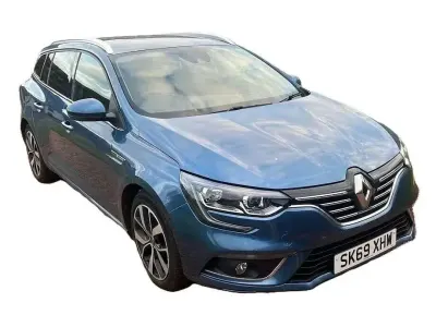 Usado Renault Mégane GrandTour Iconic 140 HP (102 kW) 2019 Azul Carrinha