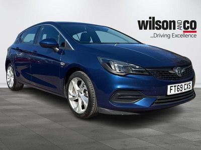 Used Vauxhall Astra SRi 145 HP (106 kW) 2020 Blue Hatchback