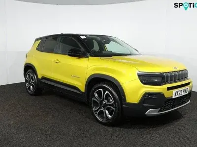 Used Jeep Avenger Summit 101 HP (74 kW) 2025 Yellow/black SUV