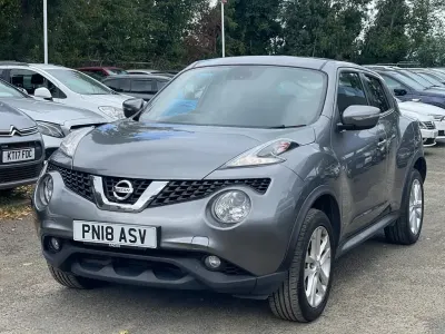 Used Nissan Juke N-Connecta 117 HP (86 kW) 2018 Grey SUV