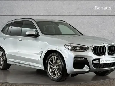Used BMW X3 M Sport 181 HP (133 kW) 2019 Silver SUV