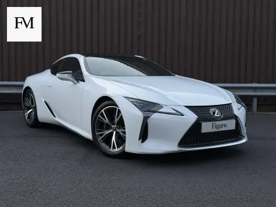 Used Lexus LC 500 2017 White Coupe