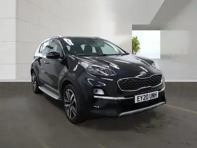 Używany Kia Sportage 134 KM (98 kW) 2020 Czarny SUV