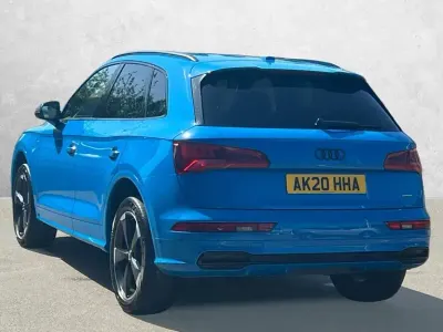 Used Audi Q5 Black Edition 2020 Blue SUV