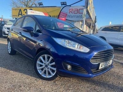Blue Used 2017 Ford Fiesta Titanium Hatchback | £8,999 (Good price)