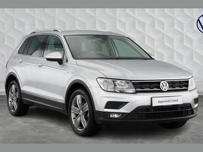 Used VW Tiguan Match 150 HP (110 kW) 2019 Reflex silver SUV