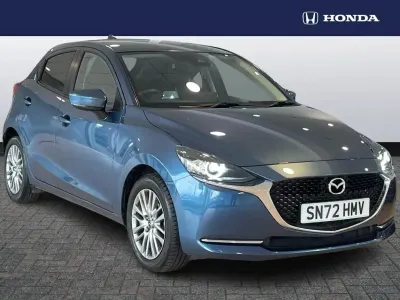 Usado Mazda 2 Inclusive 116 HP (85 kW) 2023 Azul Citadino