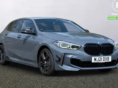 Used BMW M135 Comfort Edition 306 HP (225 kW) 2021 Grey Hatchback
