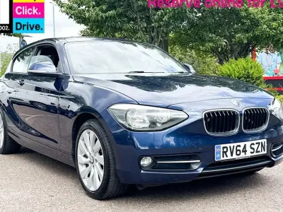 Used BMW 116 Sport Line 2014 Blue Hatchback