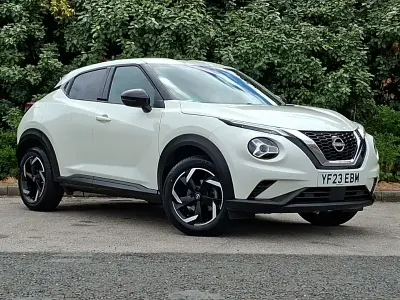 Used Nissan Juke N-Connecta 114 HP (83 kW) 2023 White SUV