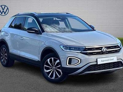 Usado VW T-Roc Style 150 HP (110 kW) 2023 Cinzento SUV