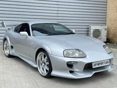 Used Toyota Supra 400 HP (294 kW) 1995 Silver Coupe
