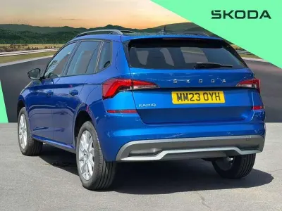 Used Skoda Kamiq SE Drive 95 HP (69 kW) 2023 Blue SUV
