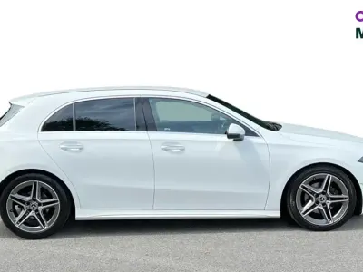 Used Mercedes A200 AMG Line Premium 150 HP (110 kW) 2020 White Hatchback