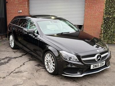 Used Mercedes CLS220 Shooting Brake AMG line 2015 Black Estate