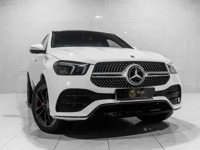 Käytetty Mercedes GLE400 AMG line 2020 Valkoinen Coupe - kaksiovinen