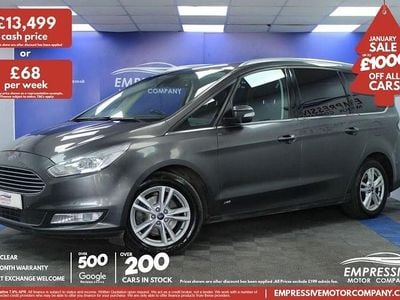 Grey Used 2018 Ford Galaxy Titanium MPV | £13,499 (Fair price)