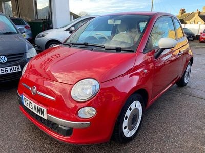 Used Fiat 500 69 HP (50 kW) 2013 Red Hatchback