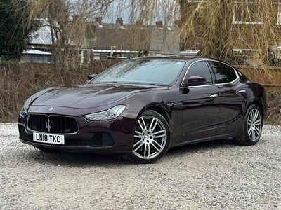 Used Maserati Ghibli 2018 Red Sedan
