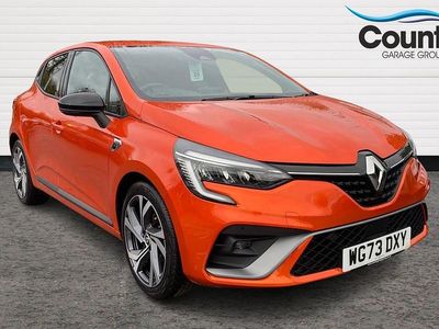 Orange Used 2023 Renault Clio V RS Line Hatchback | £13,800 (Fair price)
