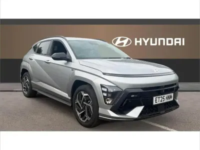 Used Hyundai Kona N Line 138 HP (101 kW) 2025 Silver SUV