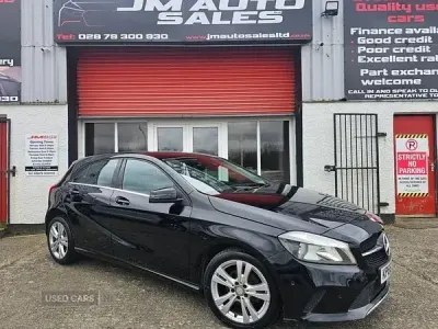 Used Mercedes A180 Executive 109 HP (80 kW) 2016 Black Hatchback