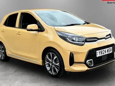Used Kia Picanto GT-Line 67 HP (49 kW) 2024 Yellow Hatchback