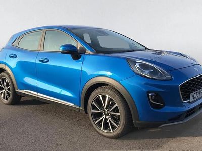 Used Ford Puma Titanium 125 HP (91 kW) 2023 Blue SUV