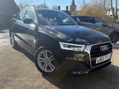 Used Audi Q3 S-Line 150 HP (110 kW) 2016 Black SUV