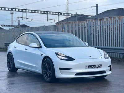 Used Tesla Model 3 Performance 461 kW (627 HP) 2020 White Sedan