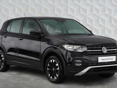 Black Used 2021 VW T-Cross S SUV | £13,500 (Fair price)