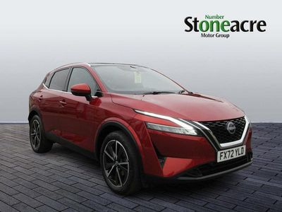 Red Used 2022 Nissan Qashqai Tekna SUV | £18,000 (Fair price)