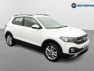 White Used 2021 VW T-Cross SE SUV | £14,899 (Fair price)