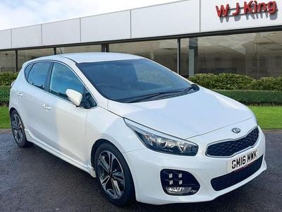 Fusion white Used 2016 Kia Ceed GT GT-Line Hatchback | £9,995