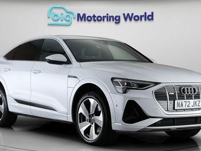 Used Audi e-tron Sportback S-Line 300 kW (408 HP) 2022 White SUV
