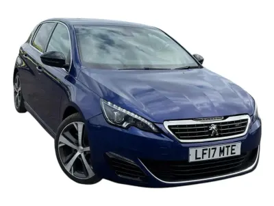 Used Peugeot 308 GTi 180 HP (132 kW) 2017 Blue Hatchback