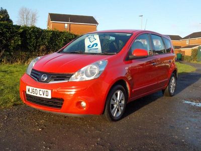 Używany Nissan Note Acenta 90 KM (66 kW) 2010 Czerwony Minivan