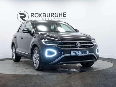 Used VW T-Roc Style 110 HP (80 kW) 2022 Black SUV