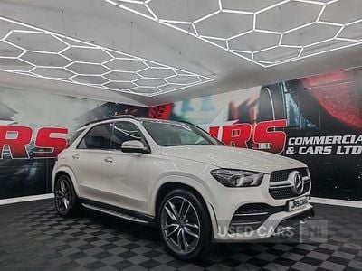 Used Mercedes GLE400 AMG line 2019 White Estate