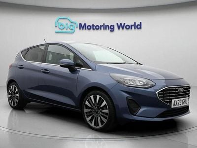 Used Ford Fiesta Titanium X 125 HP (91 kW) 2023 Blue Hatchback