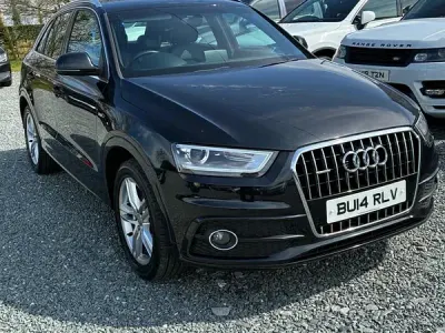 Used Audi Q3 S-Line 140 HP (102 kW) 2014 Black SUV